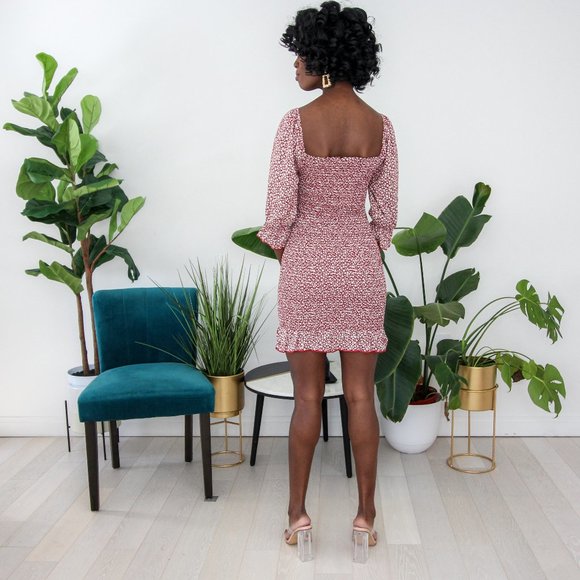 VERONICA RUCHED MINI DRESS - Picture 2 of 4